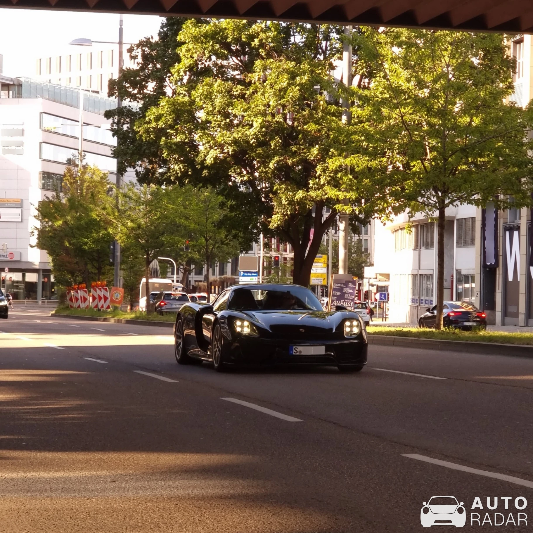 Porsche 918 Spyder spotted in Stuttgart, Deutschland