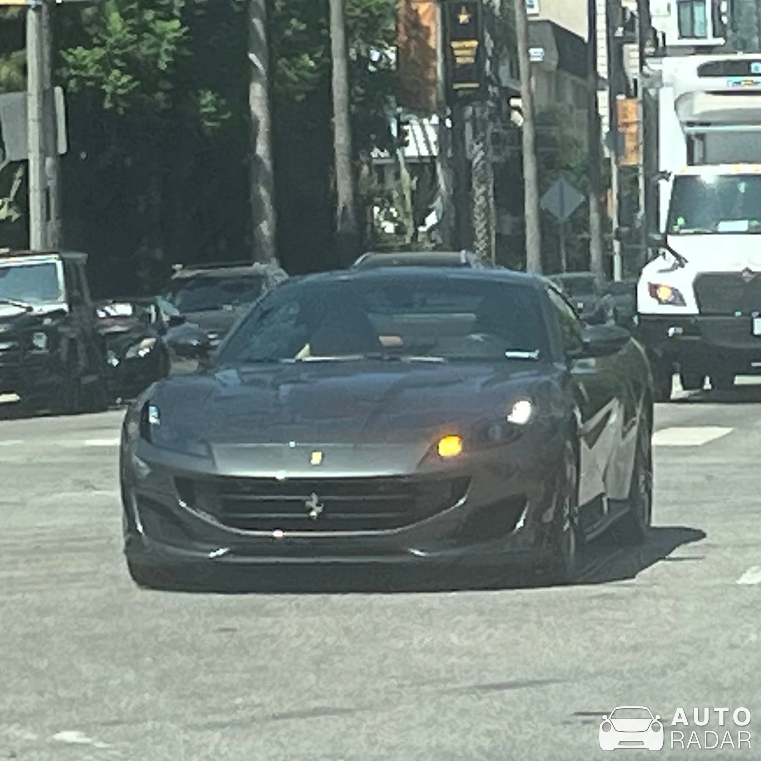 Ferrari Portofino spotted in Beverly Hills, United States