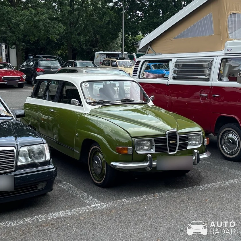 Saab 95 spotted in Kortrijk