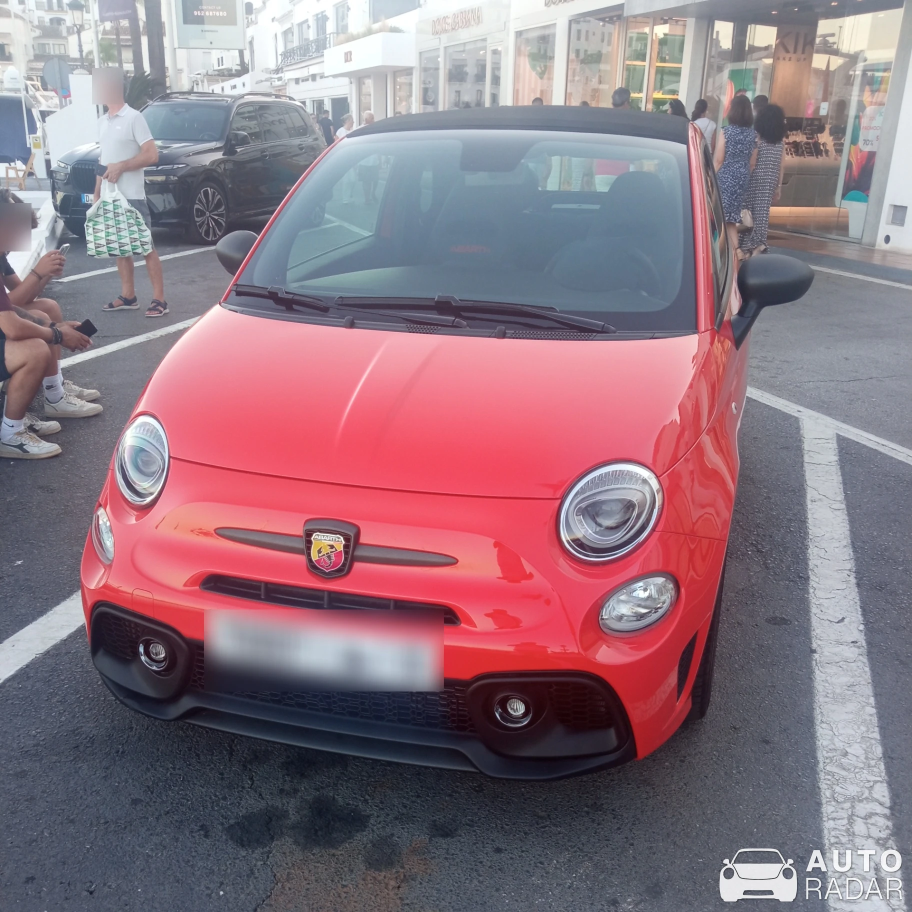 Abarth 695 Competizione spotted in Marbella, Spain