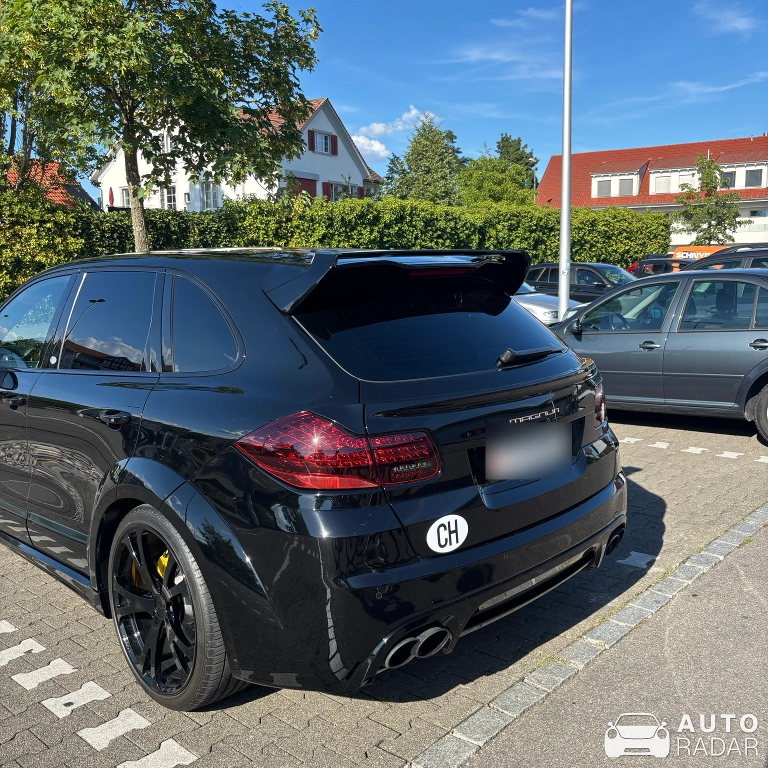 Porsche Cayenne Turbo TechArt Magnum spotted in Kreuzlingen