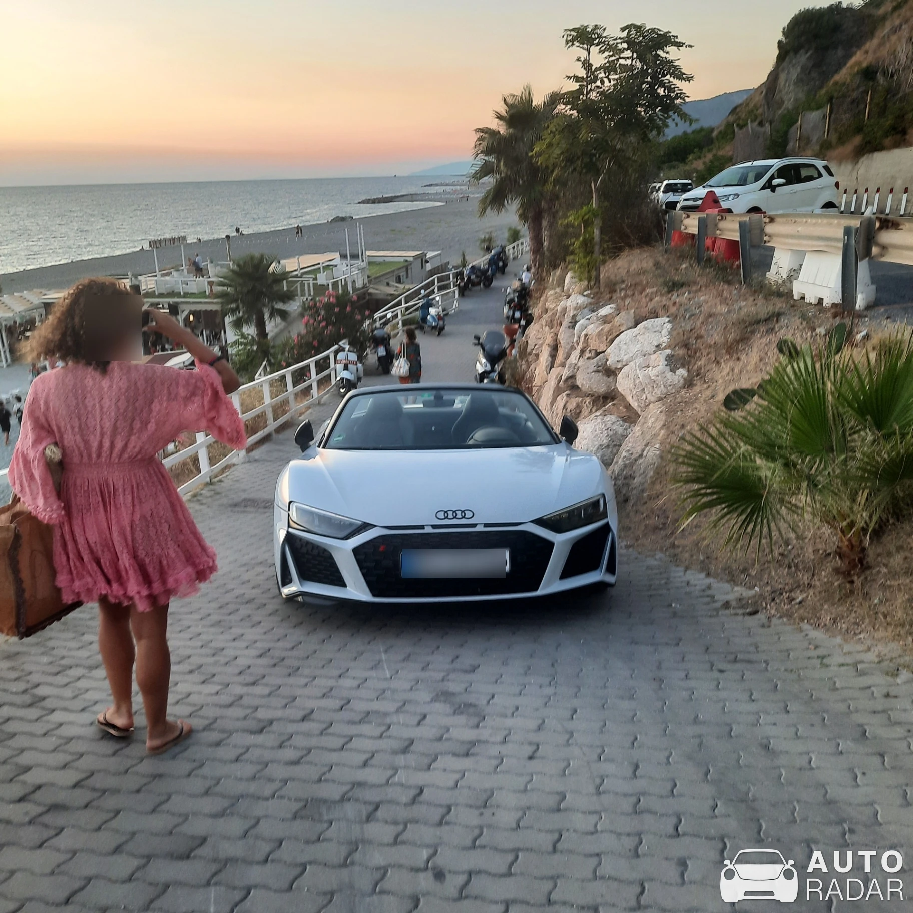 Audi R8 spotted in Coreca, Italy