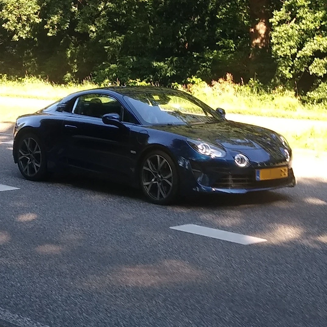 Alpine A110 Légende spotted in Bilthoven, Netherlands
