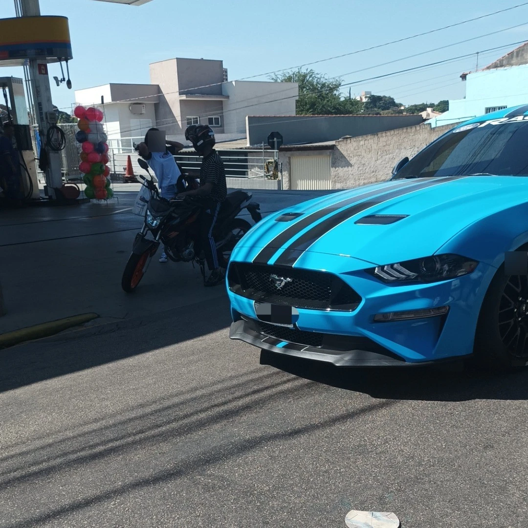 Ford Mustang spotted in Salto, Brazil