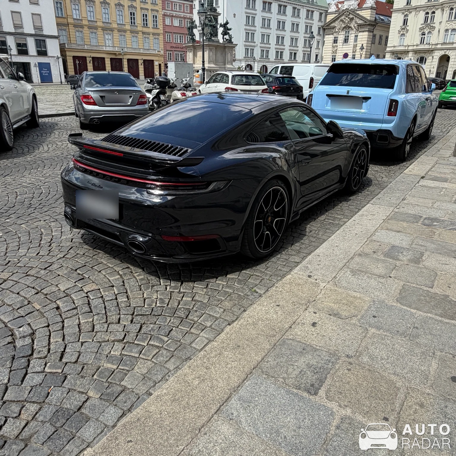 Porsche 992 Turbo MkI spotted in Wien