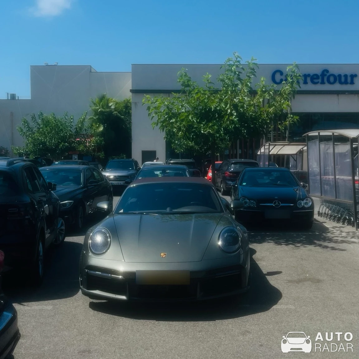 Porsche 992 Turbo S Cabriolet MkI spotted in Fréjus