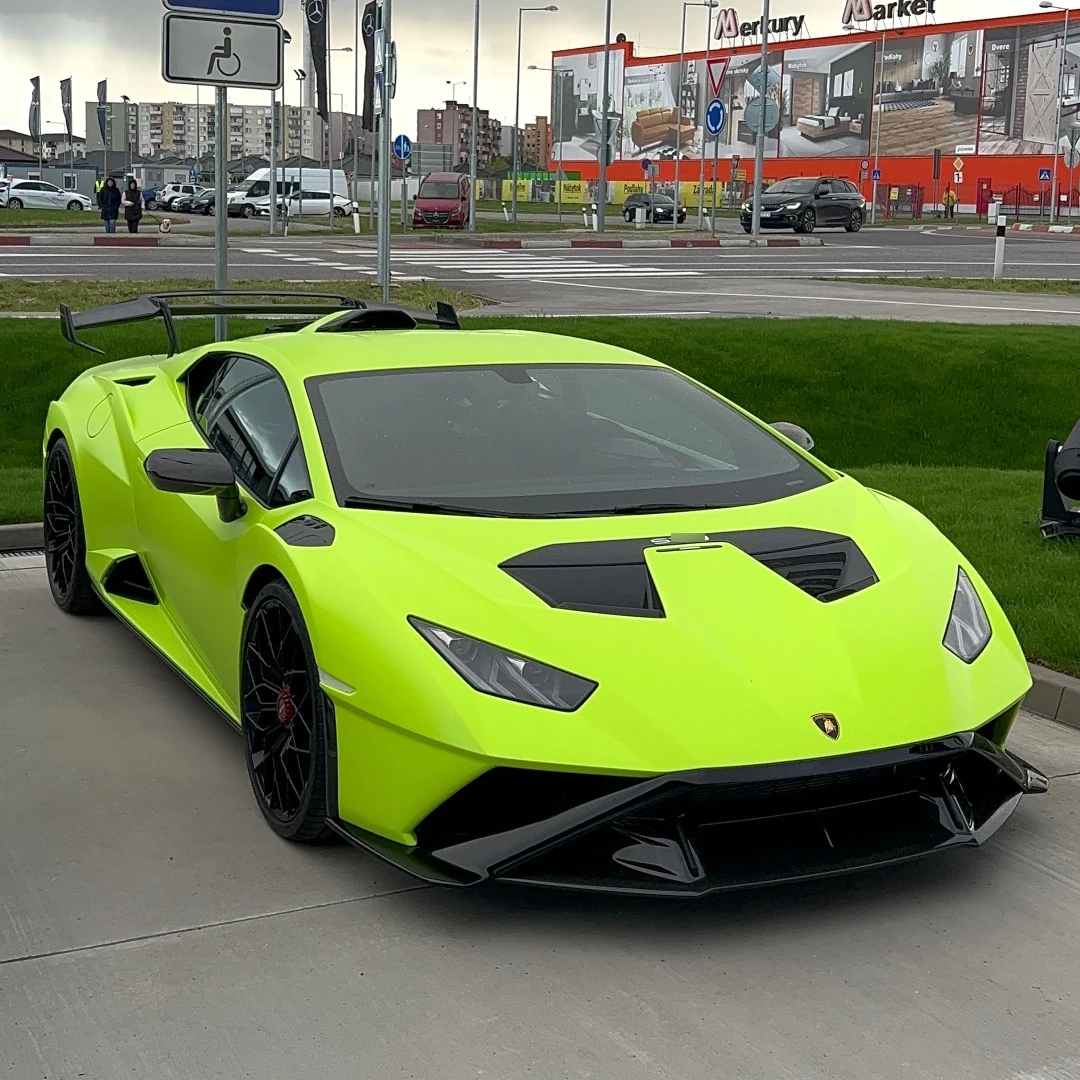 Lamborghini Huracán STO spotted in Dunajská Streda, Slovakia