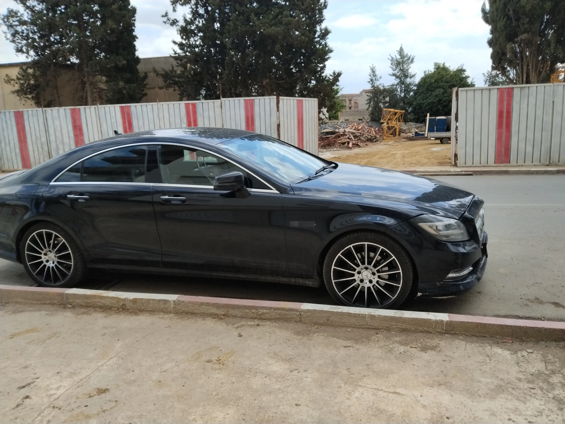Mercedes-Benz CLS spotted in , Algeria