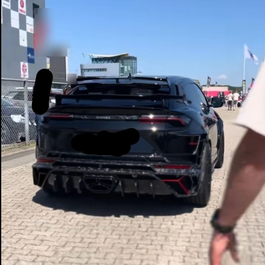 Lamborghini Urus Mansory spotted in West Bandung Regency, Indonesia