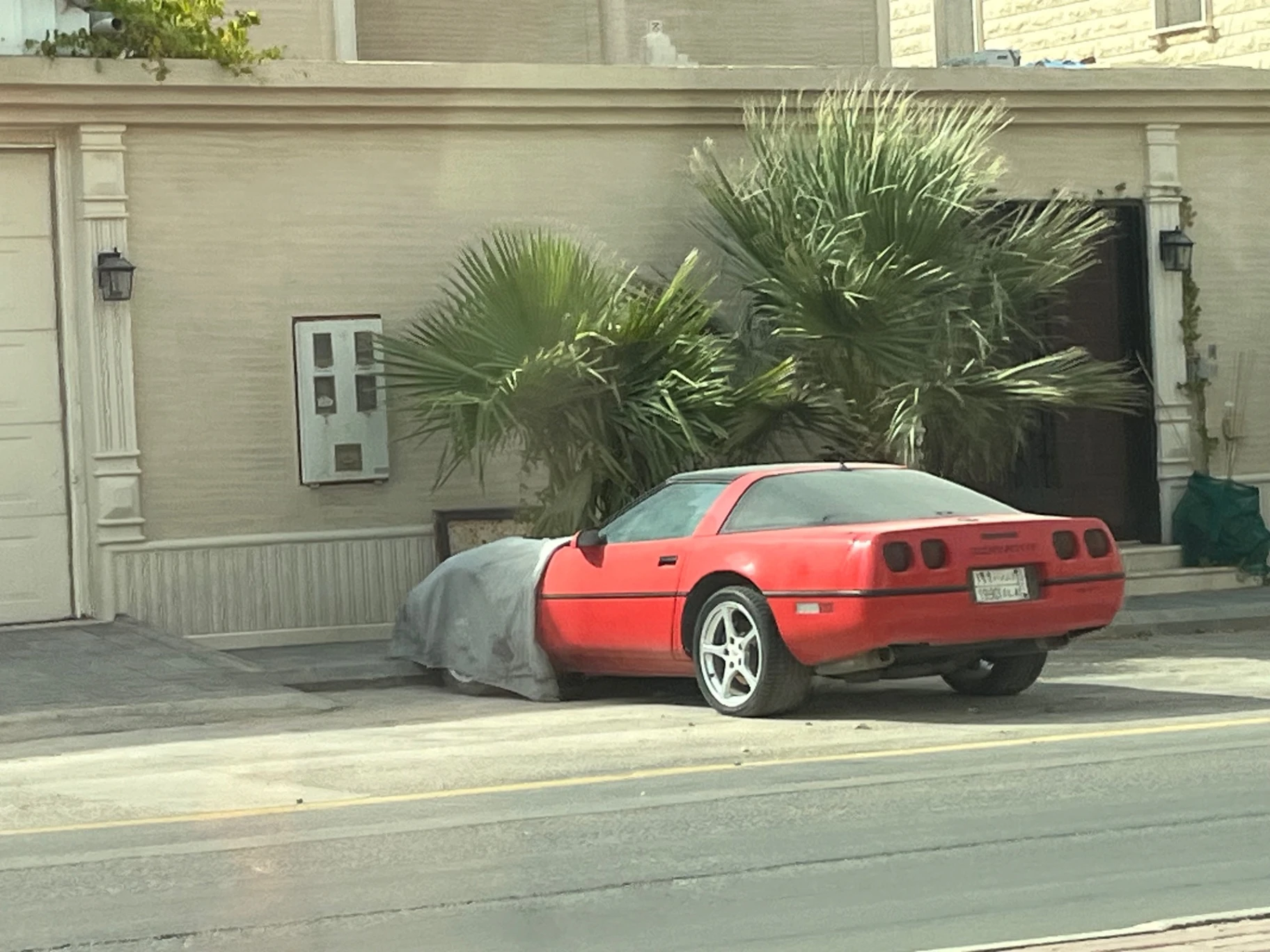 Chevrolet Corvette C4 spotted in Riyadh, Saudi Arabia