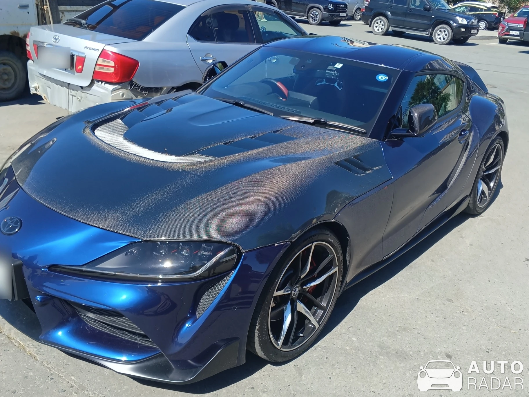 Toyota Supra spotted in Vladivostok, Russia
