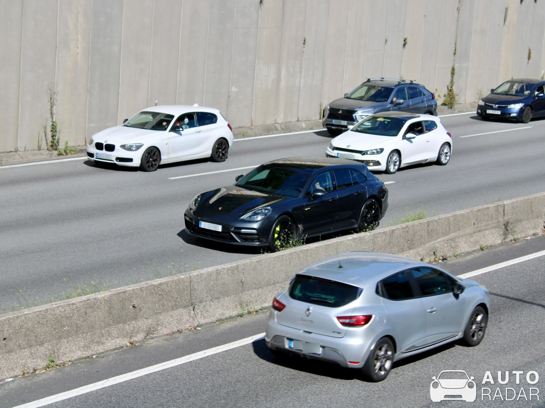 Porsche 971 Panamera Turbo Sport Turismo spotted in Porto, Portugal