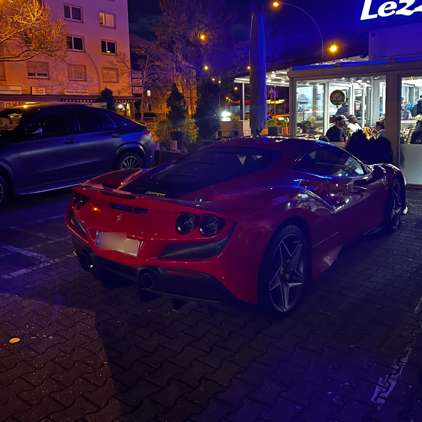 Ferrari F8 Tributo spotted in Hanau, Germany