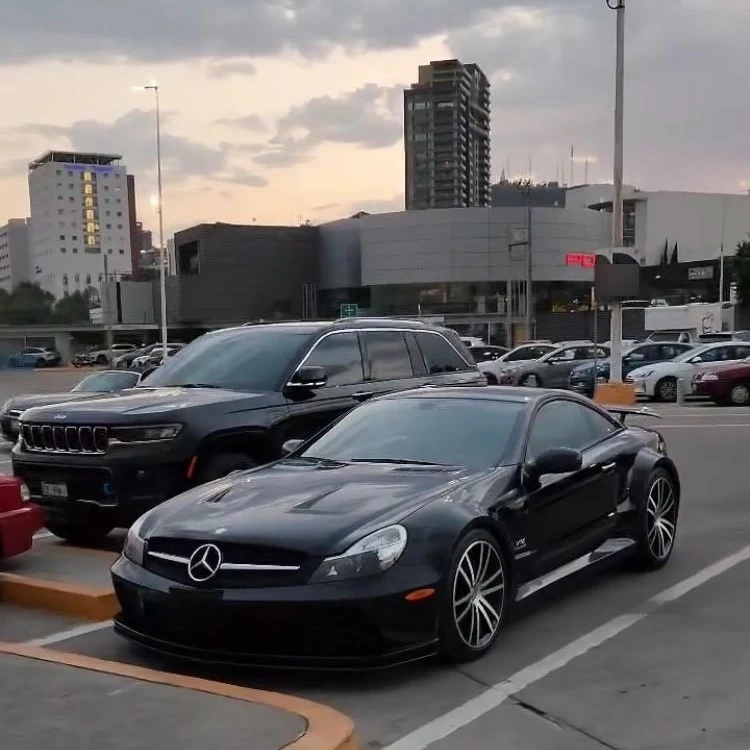 Mercedes-Benz SL 65 AMG Black Series spotted in León de los Aldama, México