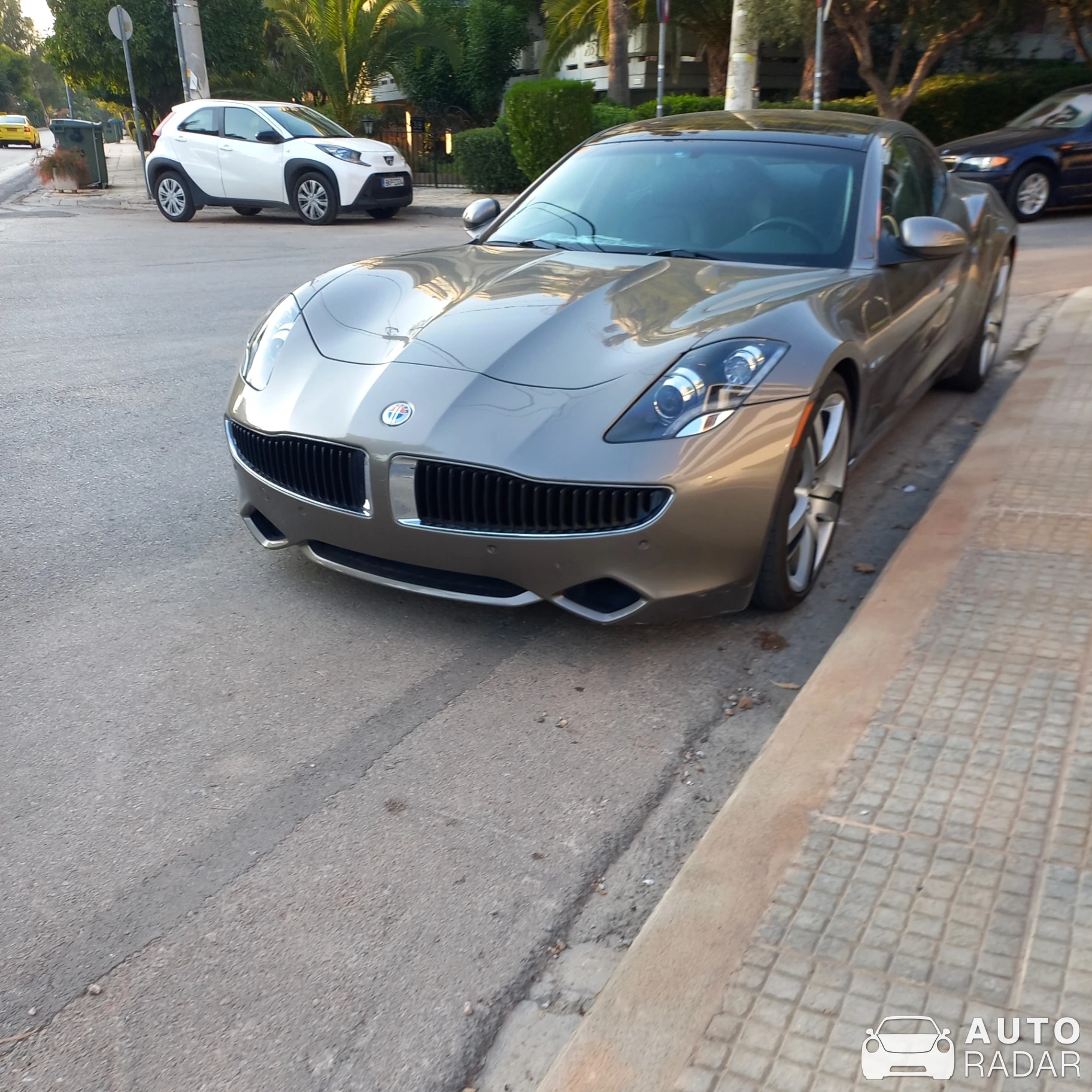 Fisker Karma spotted in Voula, Greece