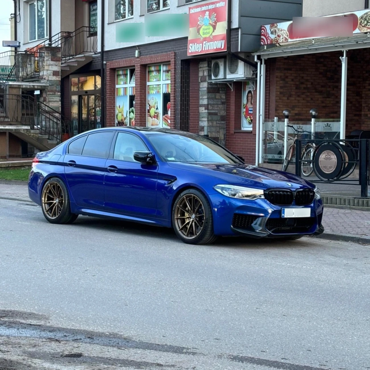 BMW M5 spotted in Sierpc, Polska