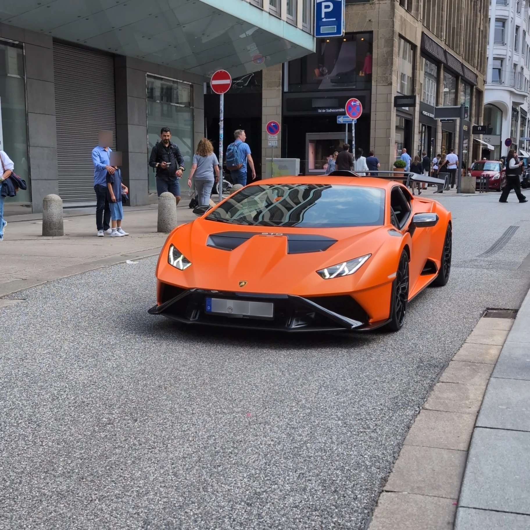 Lamborghini Huracán LP640-2 STO spotted in Hamburg, Germany
