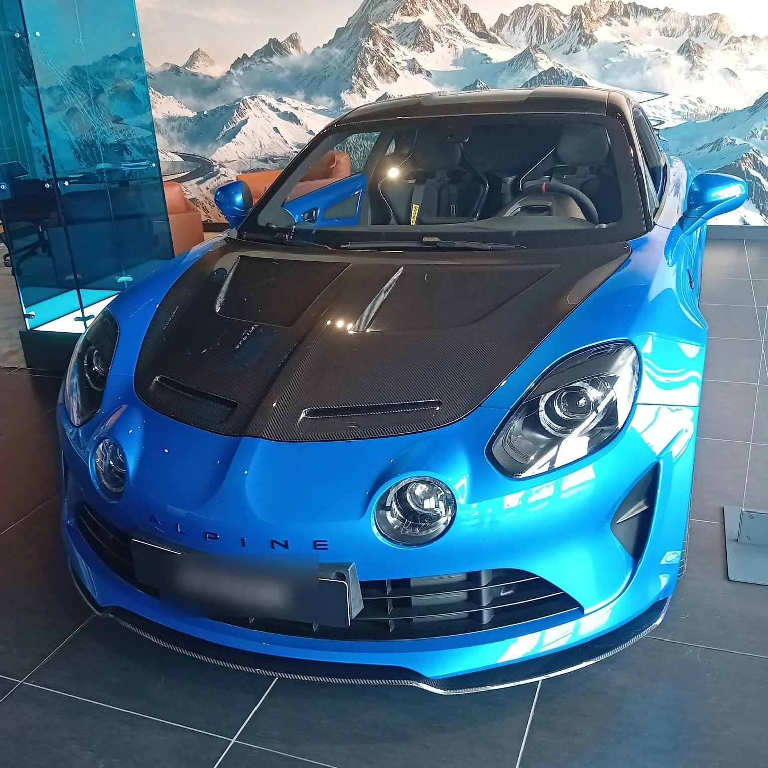 Alpine A110R spotted in Valence, France