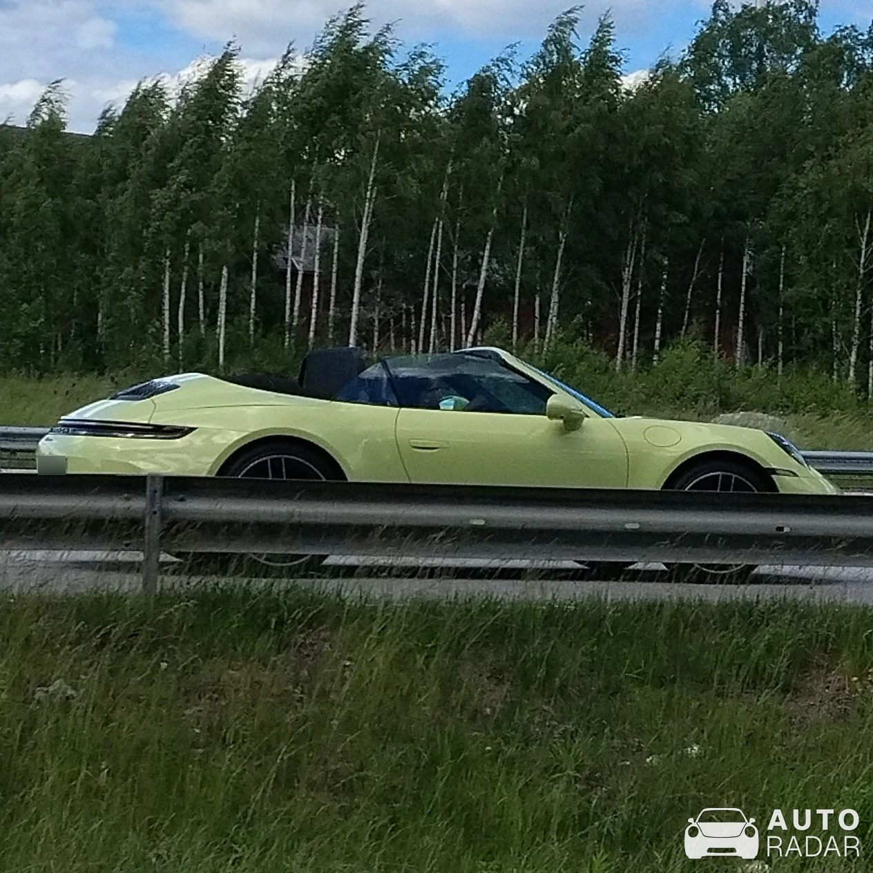 Porsche 992 Carrera Cabriolet MkII spotted in Nyköping