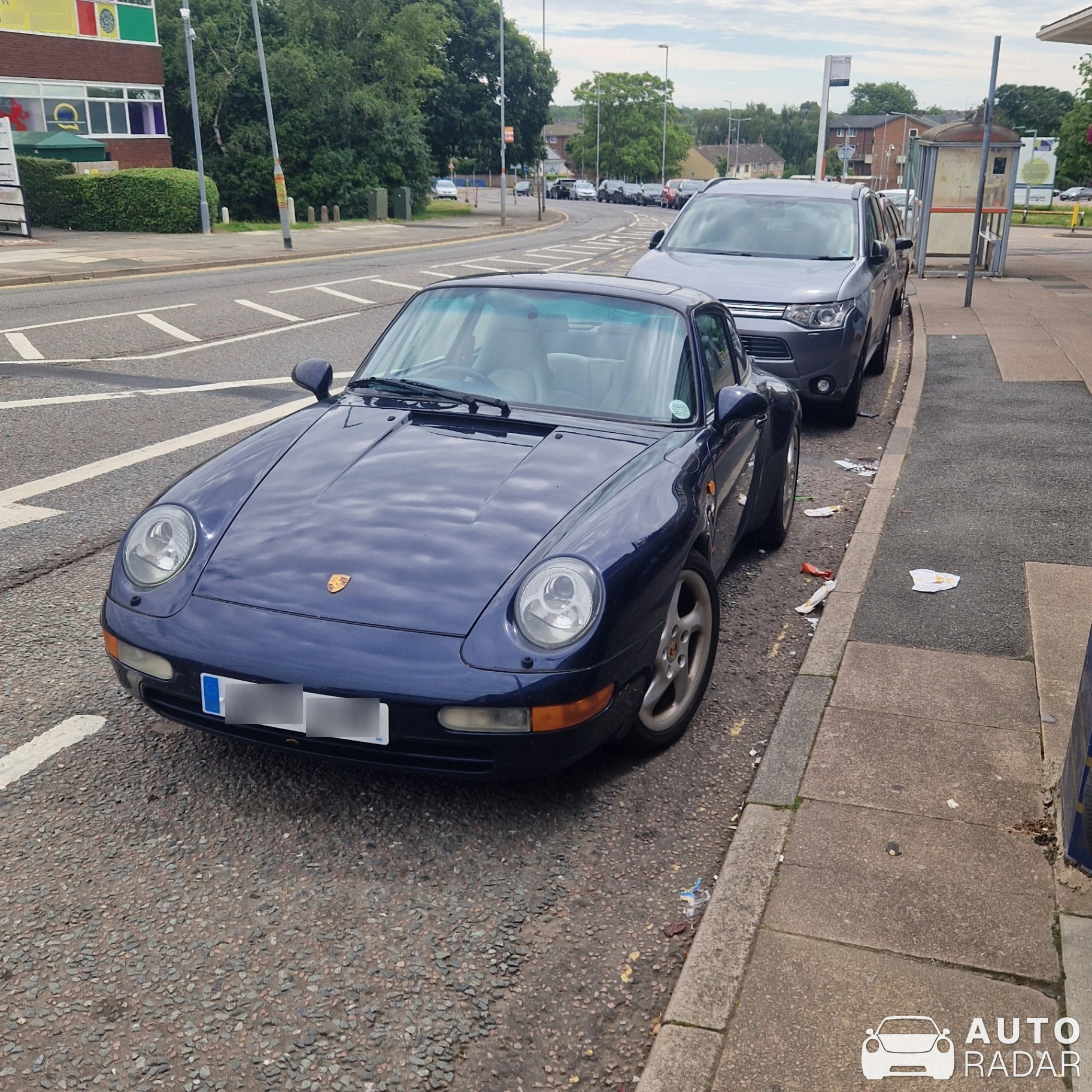 Porsche 993 spotted in Corby, United Kingdom