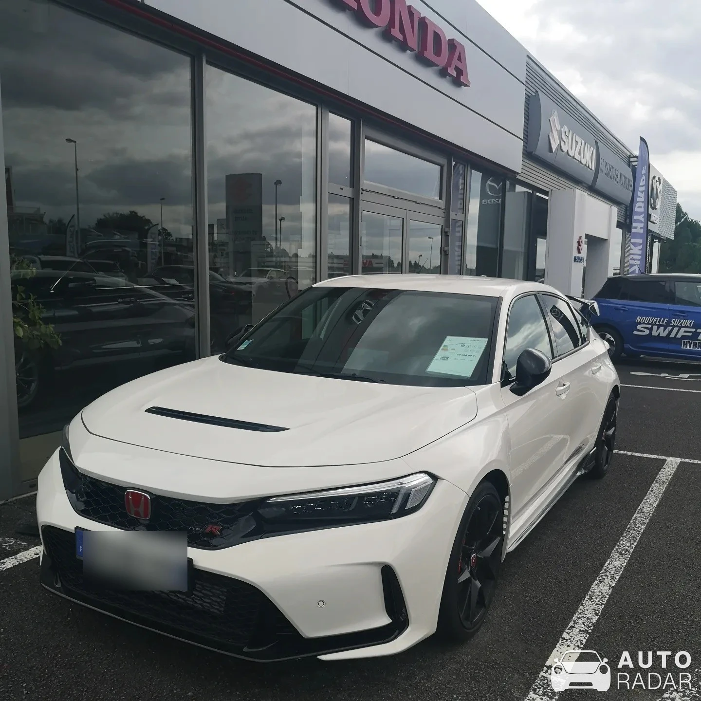 Honda Civic Type-R 2020 spotted in Champniers, France