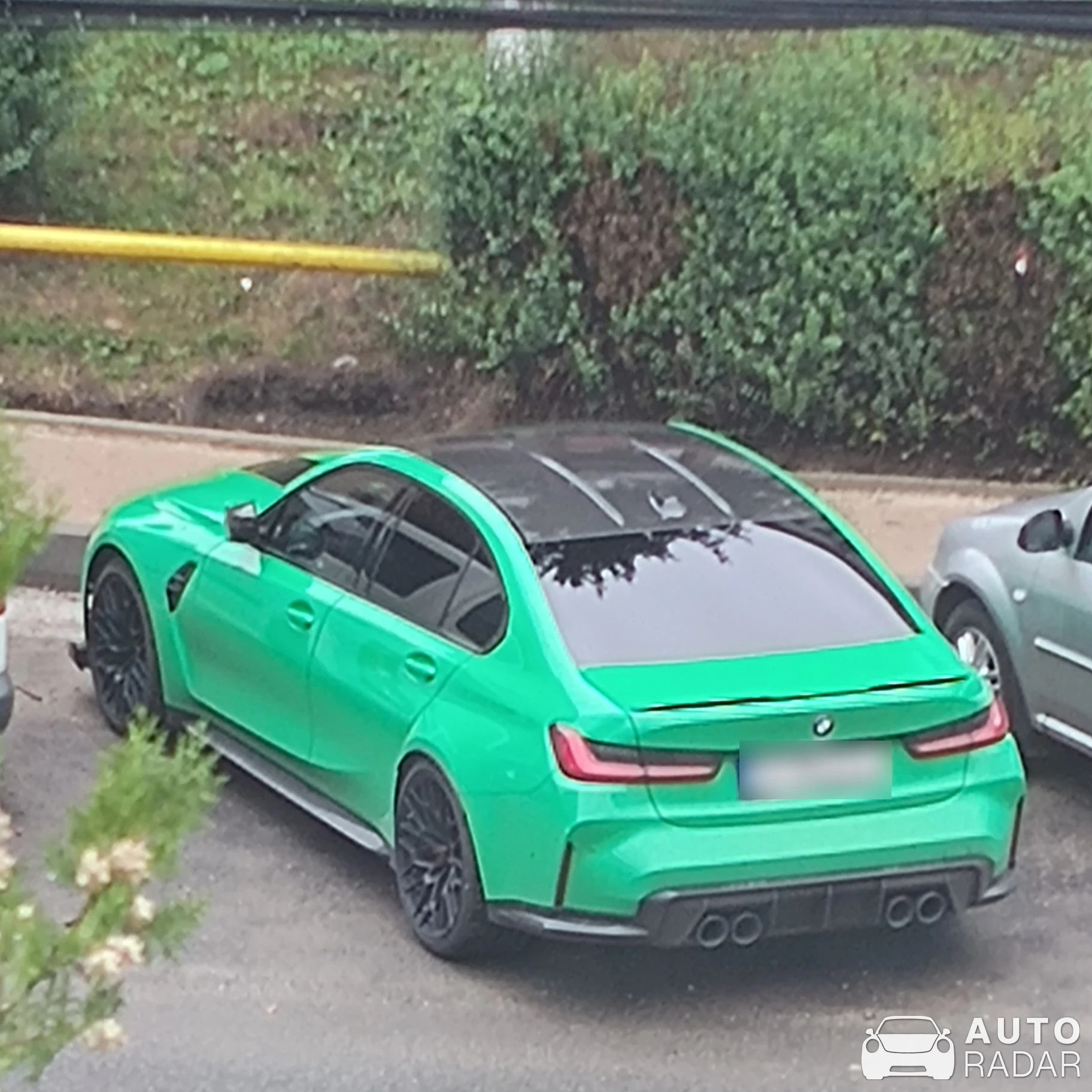 BMW M3 G80 Sedan Competition spotted in Zalău, Romania