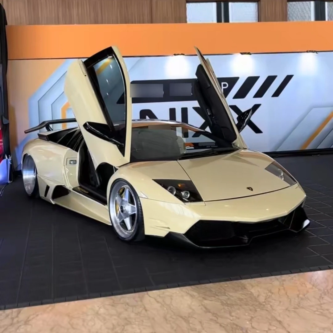 Lamborghini Murciélago spotted in North Jakarta, Indonesia