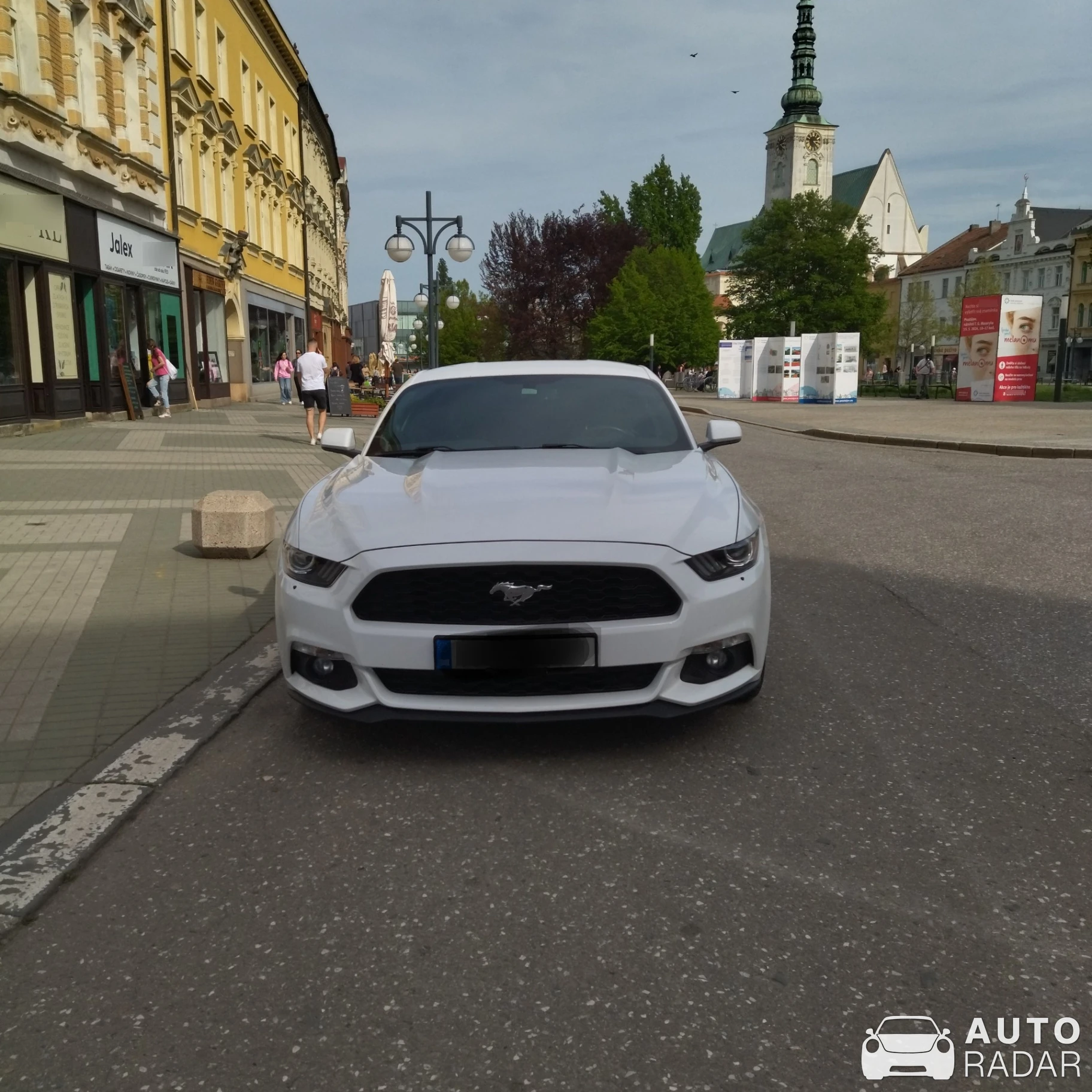 Ford Mustang spotted in Prostějov, Czechia