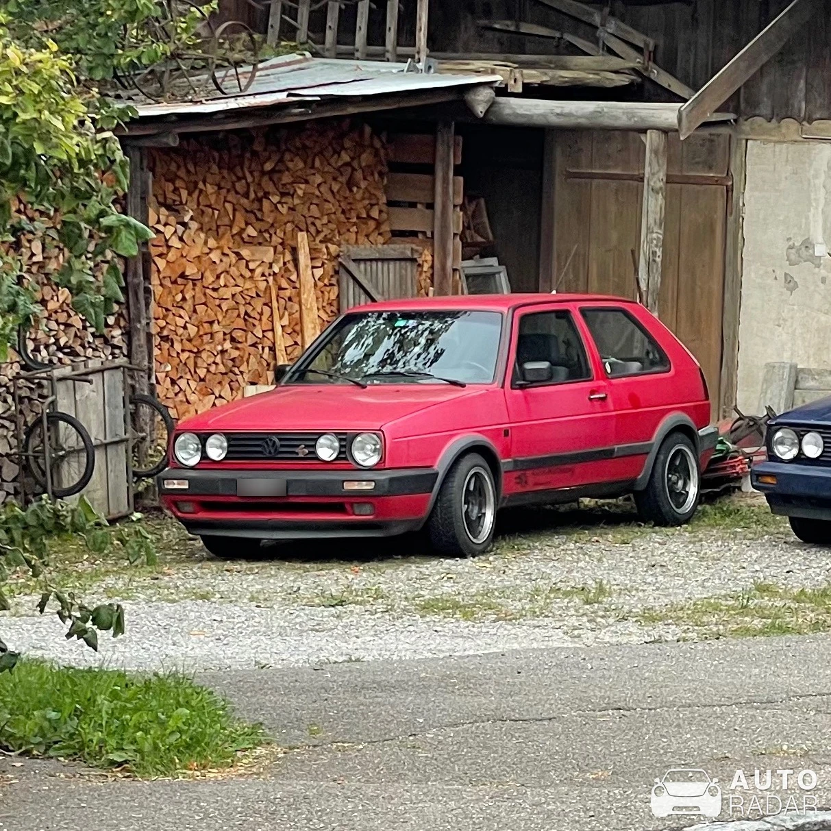 Volkswagen Golf Mk2 spotted in Dörflingen, Schweiz