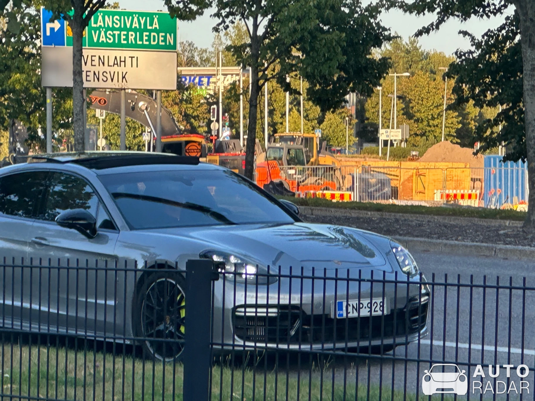 Porsche 971 Panamera 4S spotted in Espoo, Finland