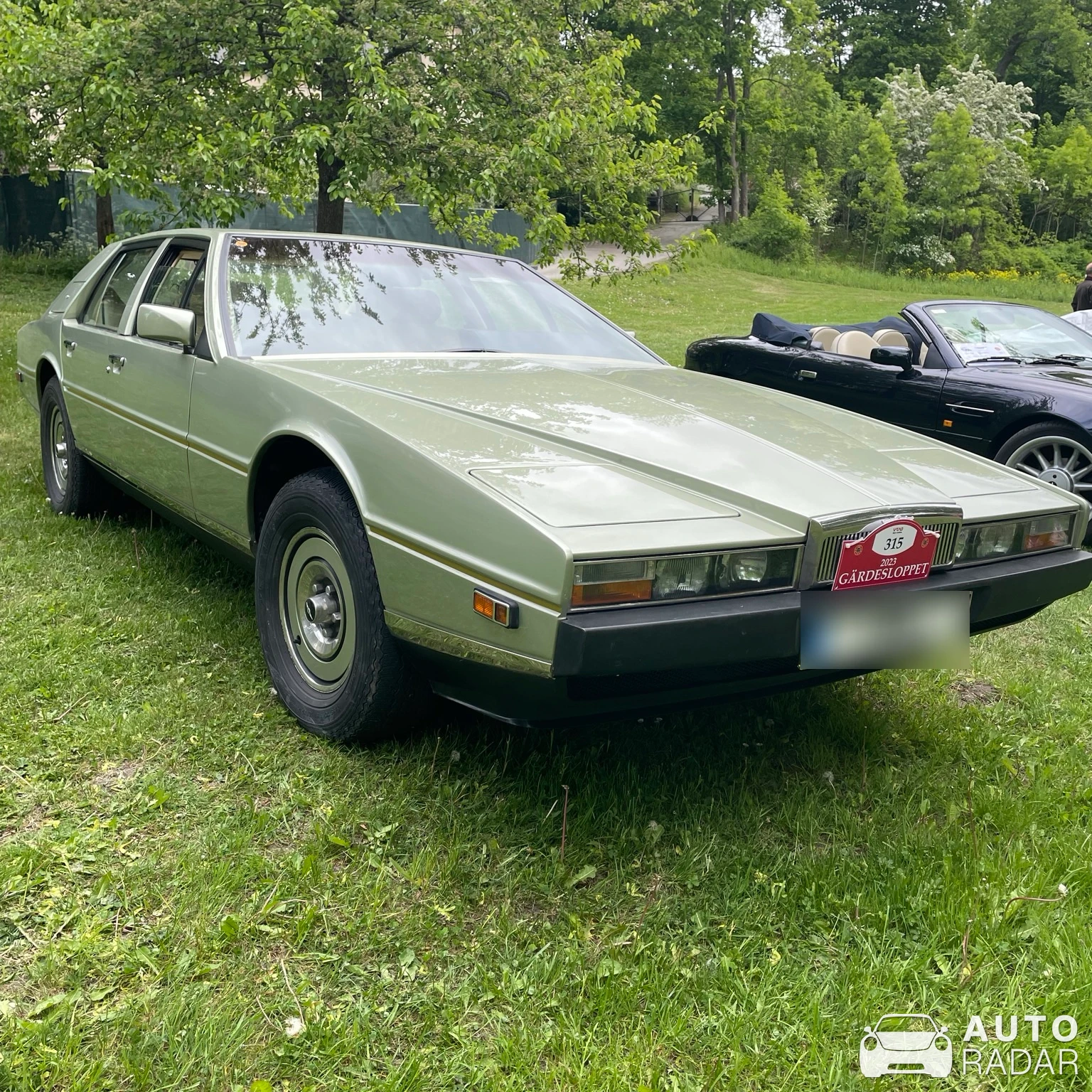 Aston Martin Lagonda spotted in Stockholm