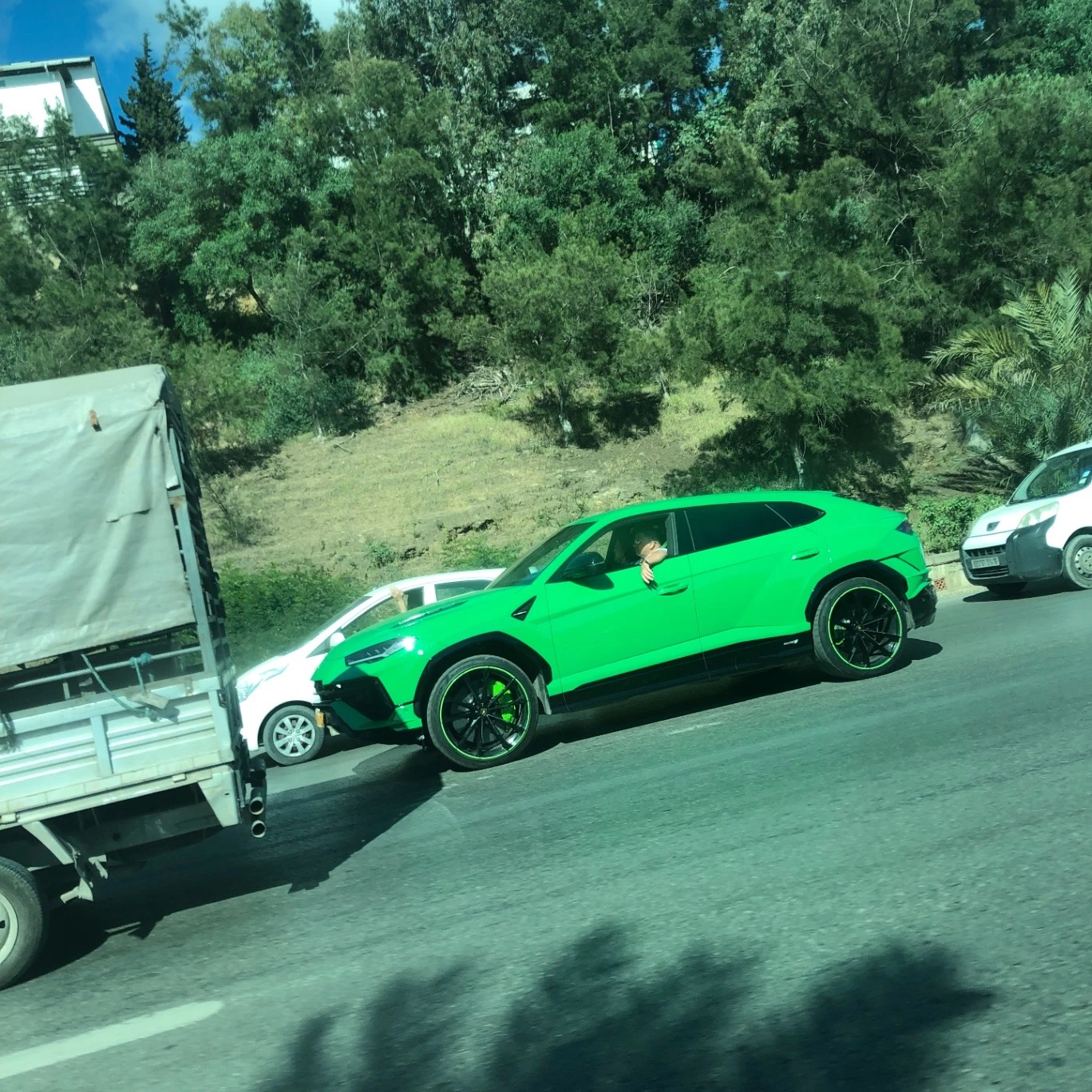 Lamborghini Urus S spotted in Dély Ibrahim, Algeria