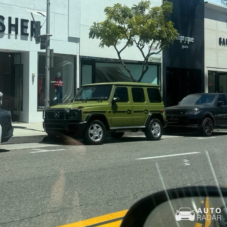 Mercedes-Benz G-Class Stronger Than the 1980s Edition spotted in Beverly Hills