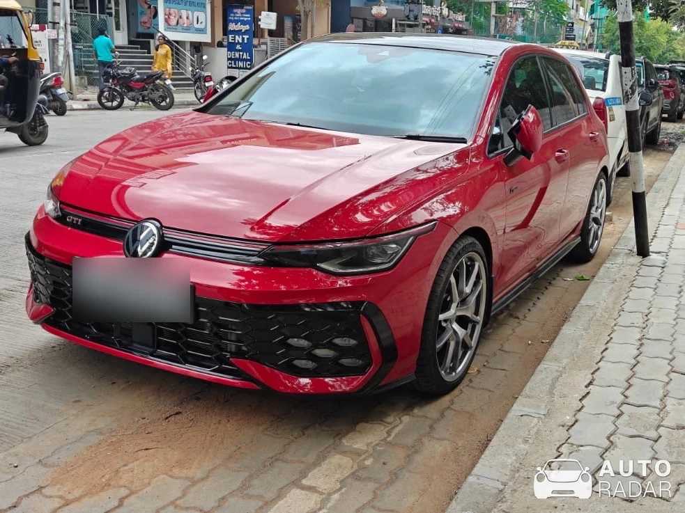 Volkswagen Golf 8.5 GTI spotted in Bengaluru