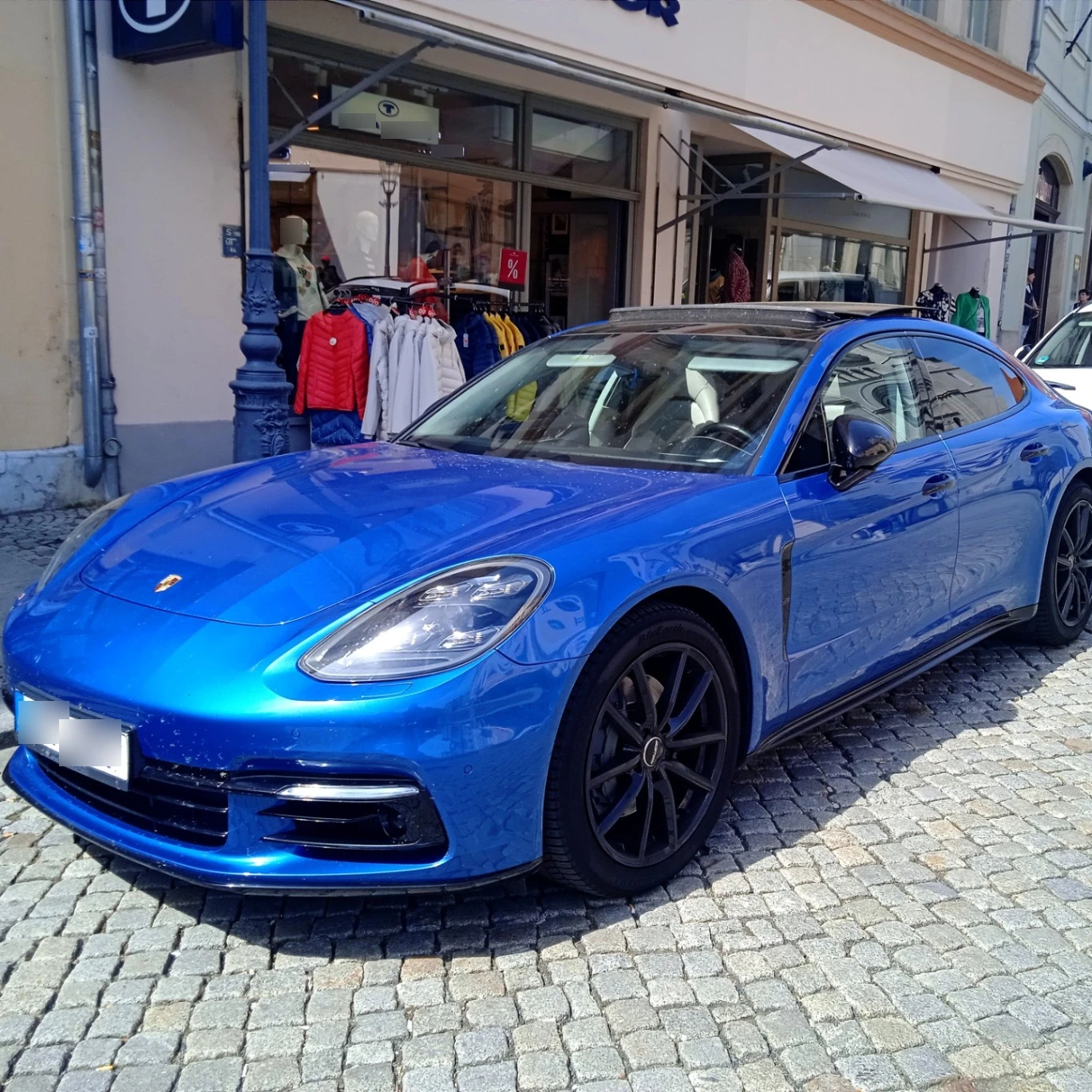 Porsche 971 Panamera S spotted in Циттау, Німеччина