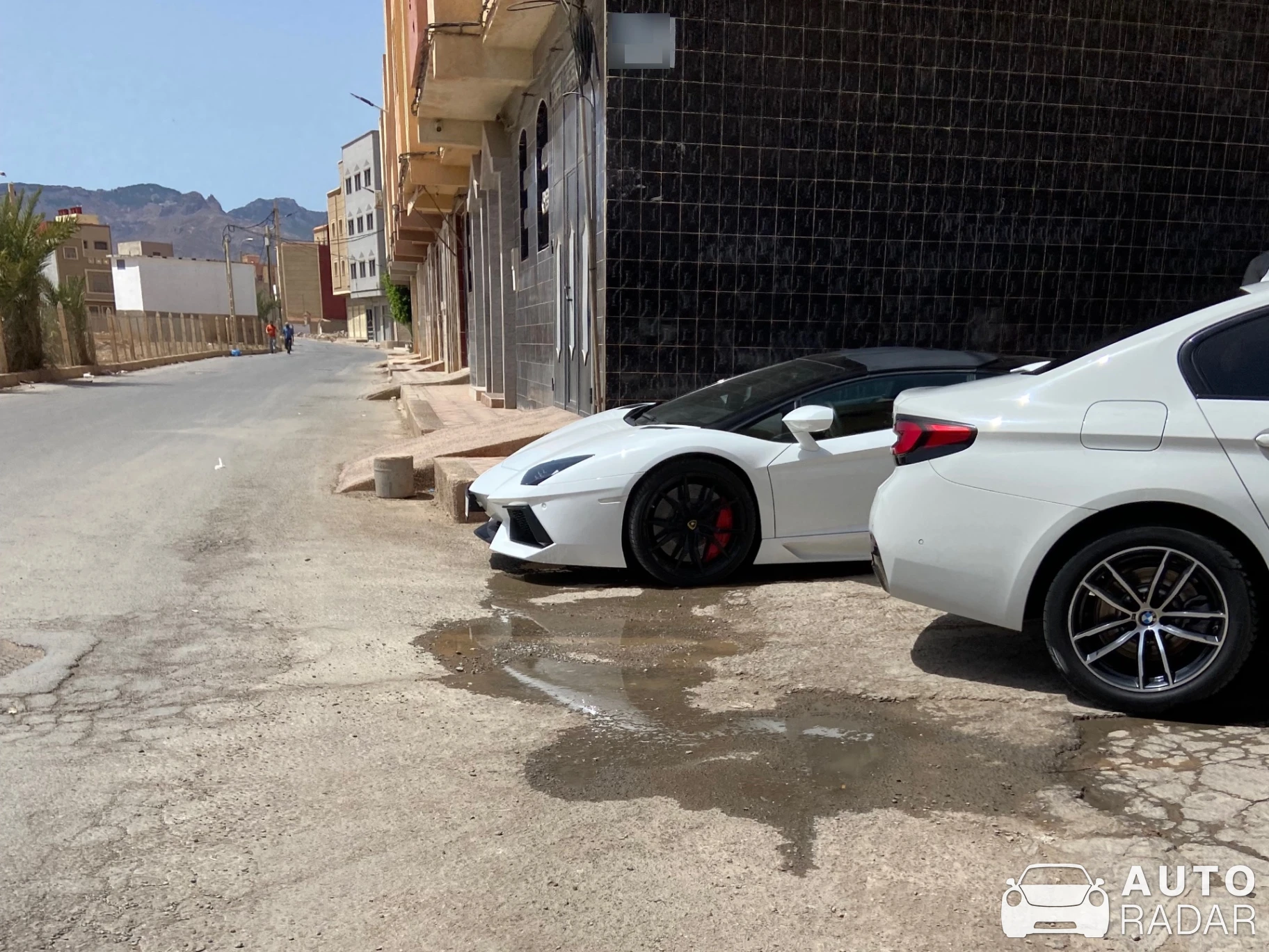 Lamborghini Aventador LP700-4 spotted in Nador, Morocco