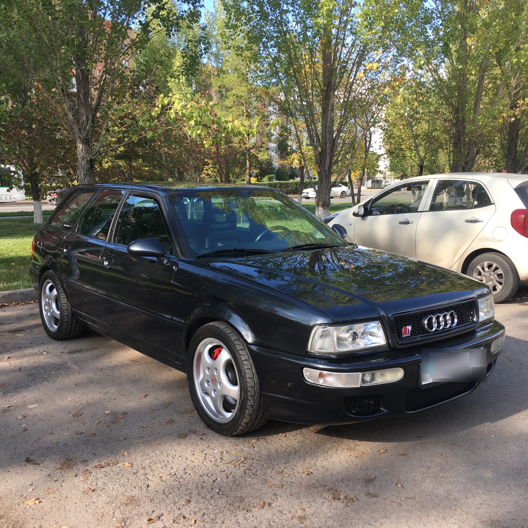 Audi S2 Avant spotted in Astana, Kazakhstan
