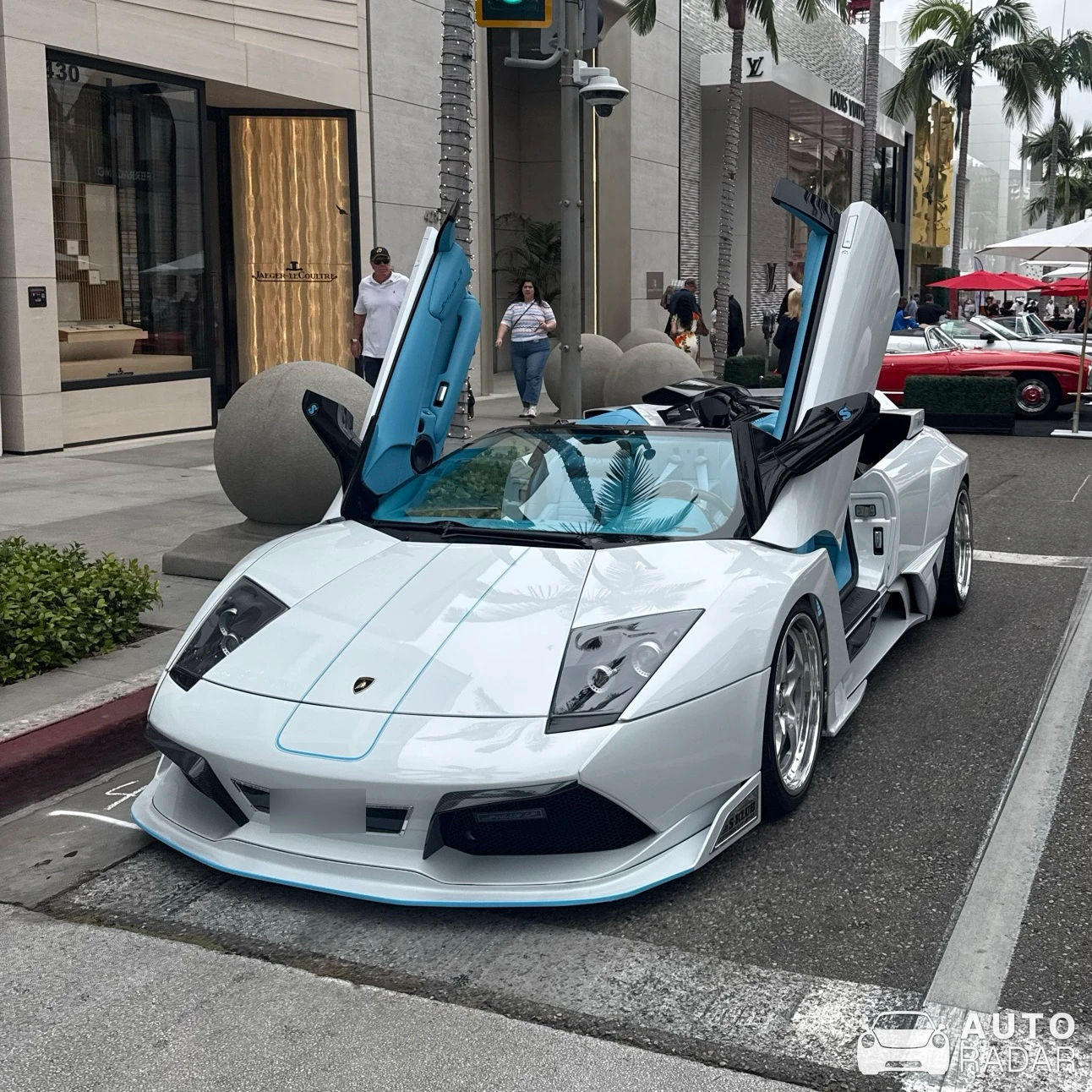 Lamborghini Murciélago LP640 Roadster S-KLUB WIDE spotted in Beverly Hills