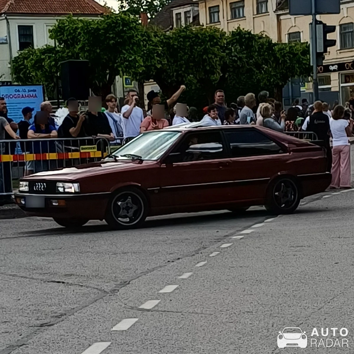 Audi Coupé spotted in Saldus
