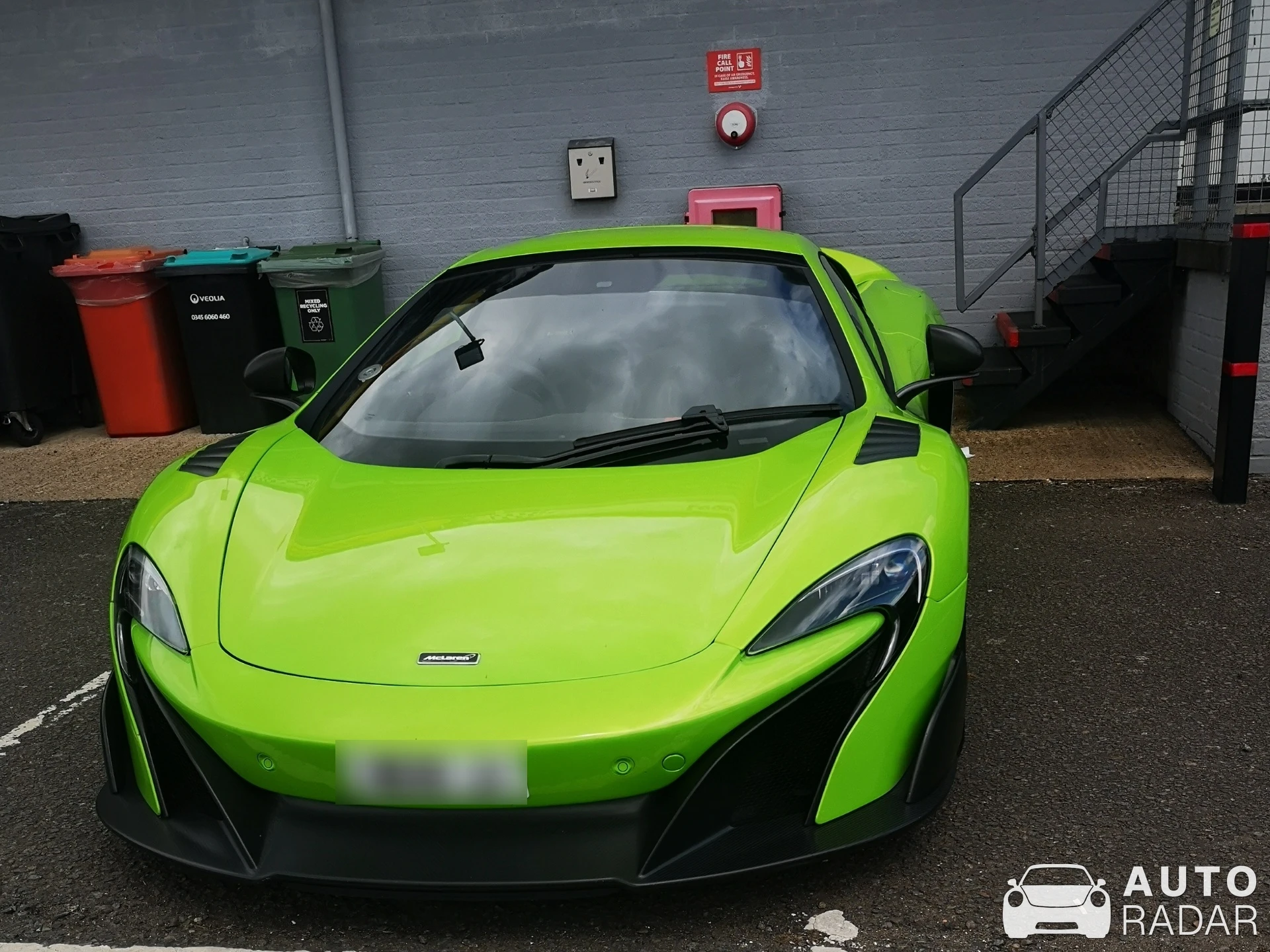 McLaren 675LT spotted in Derby