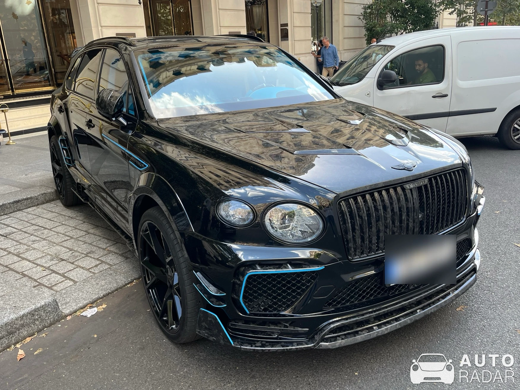 Bentley Mansory Bentayga spotted in Paris