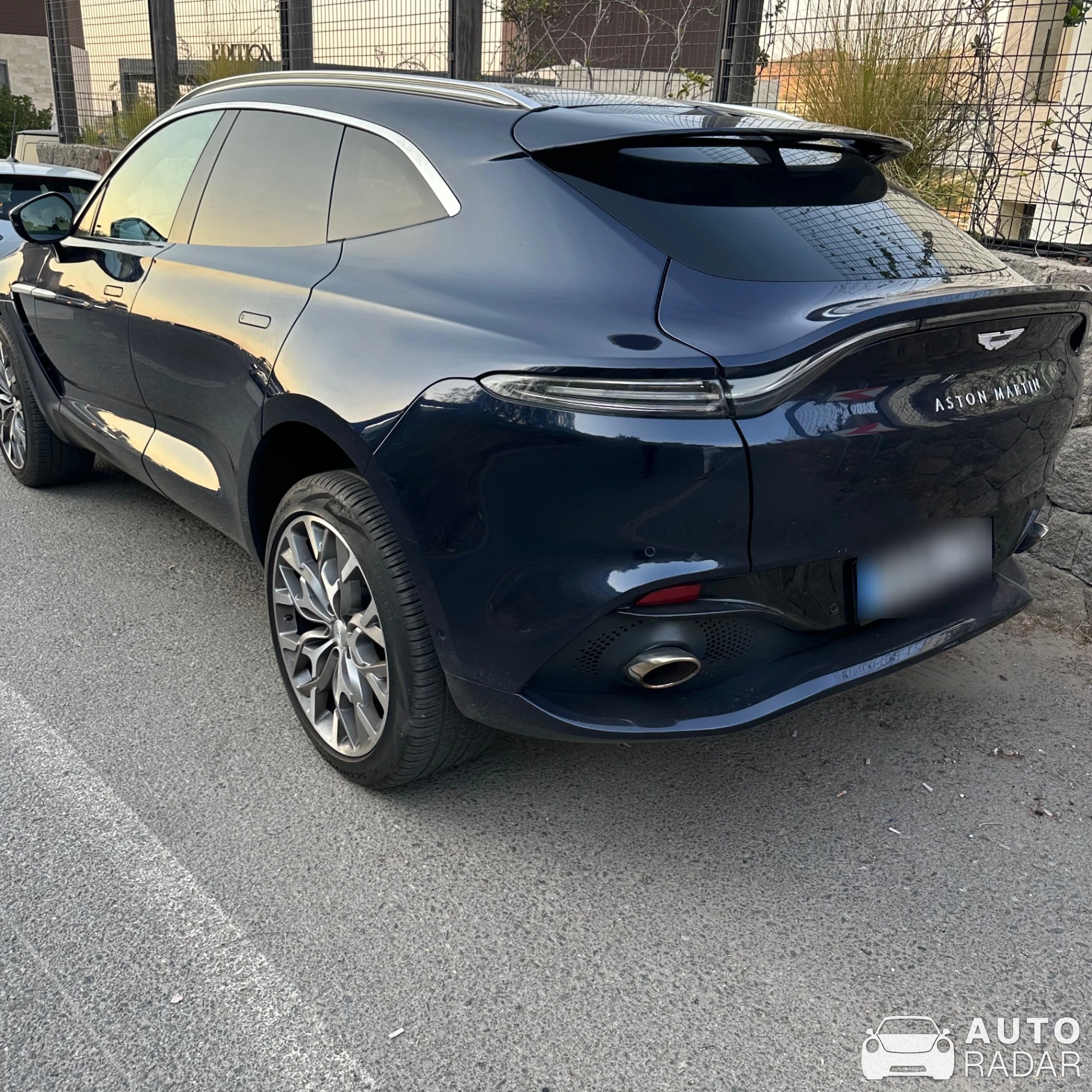 Aston Martin DBX spotted in Yalıkavak, Türkiye