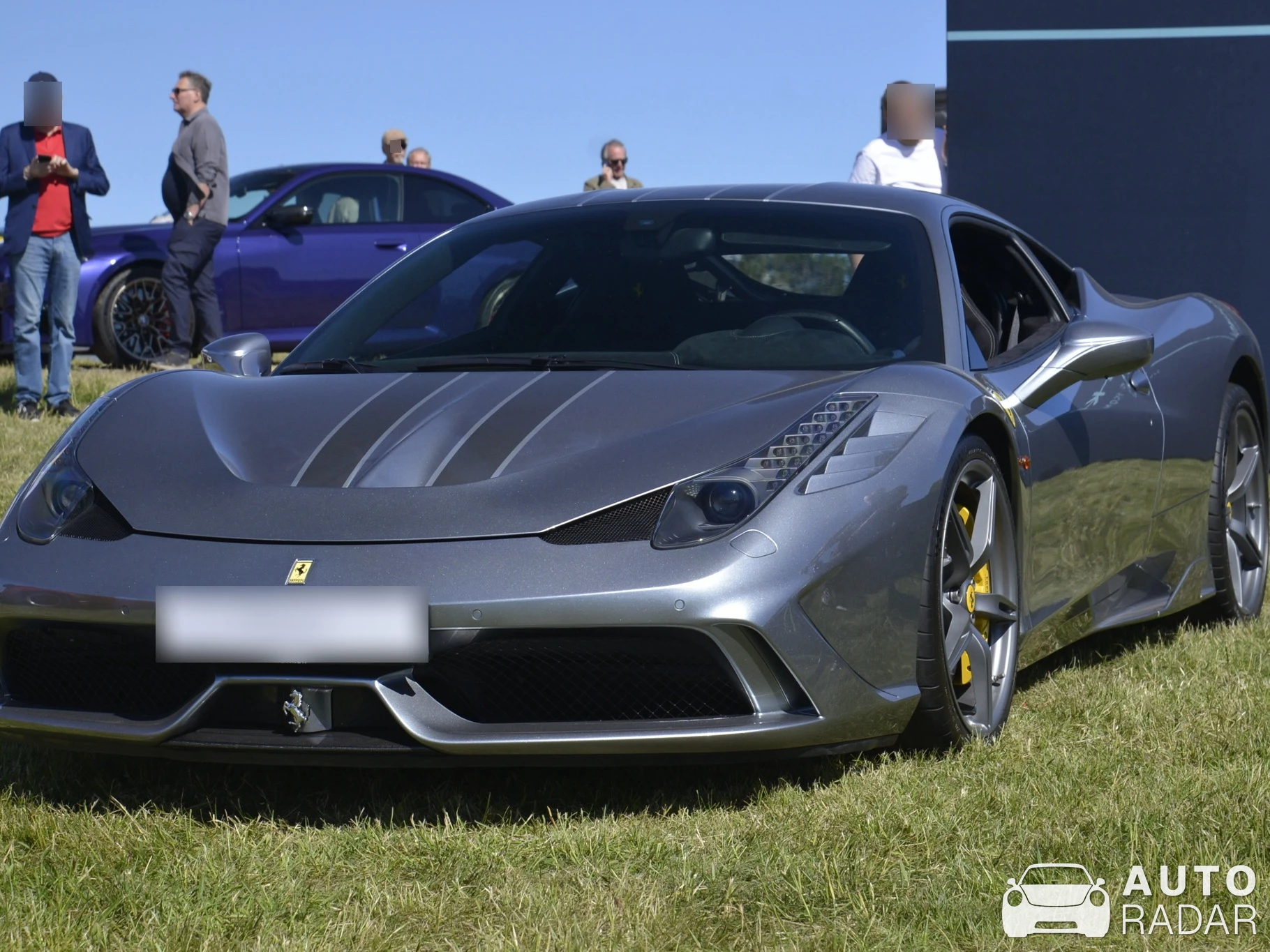 Ferrari 458 Speciale spotted in Stockholm