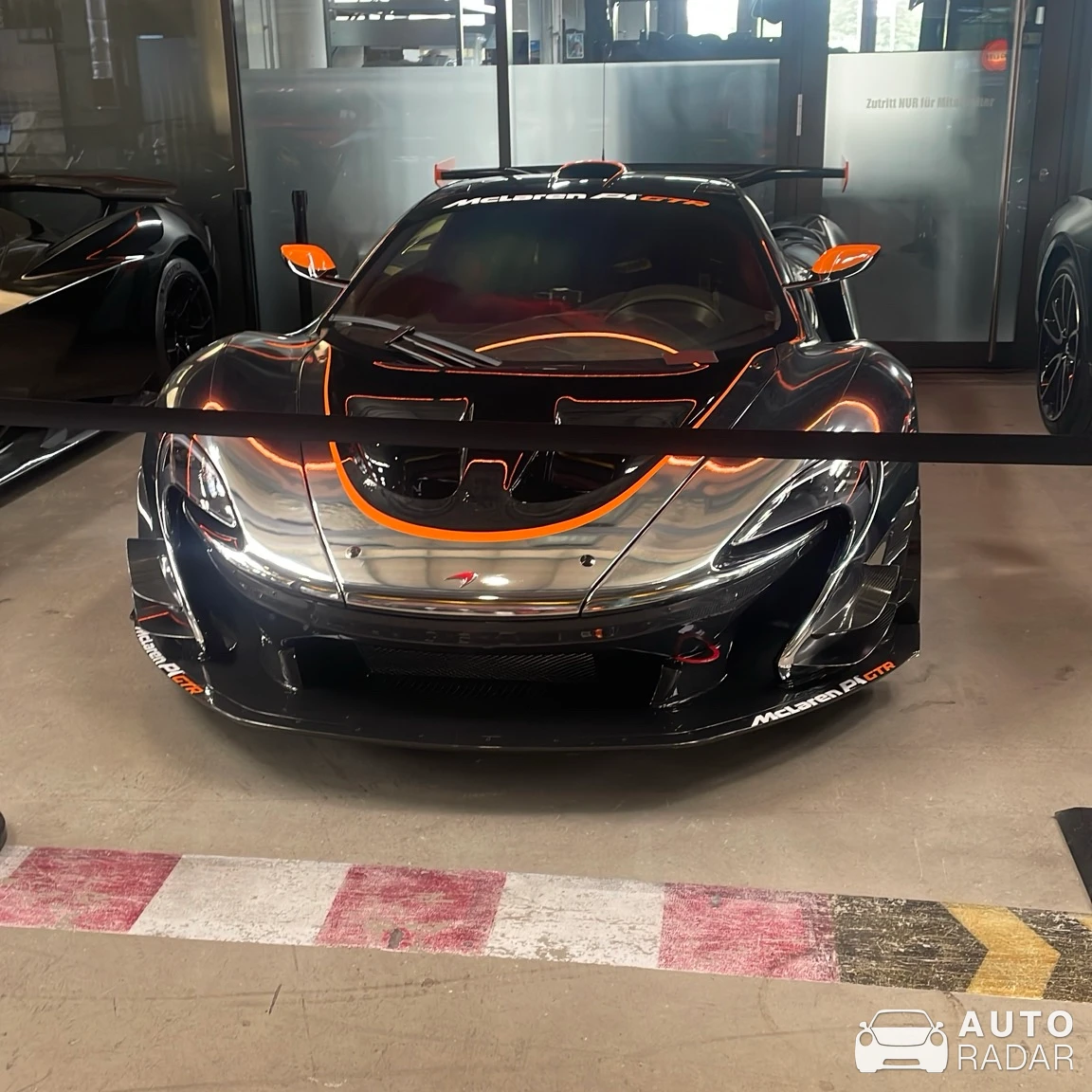 McLaren P1 GTR spotted in Munich