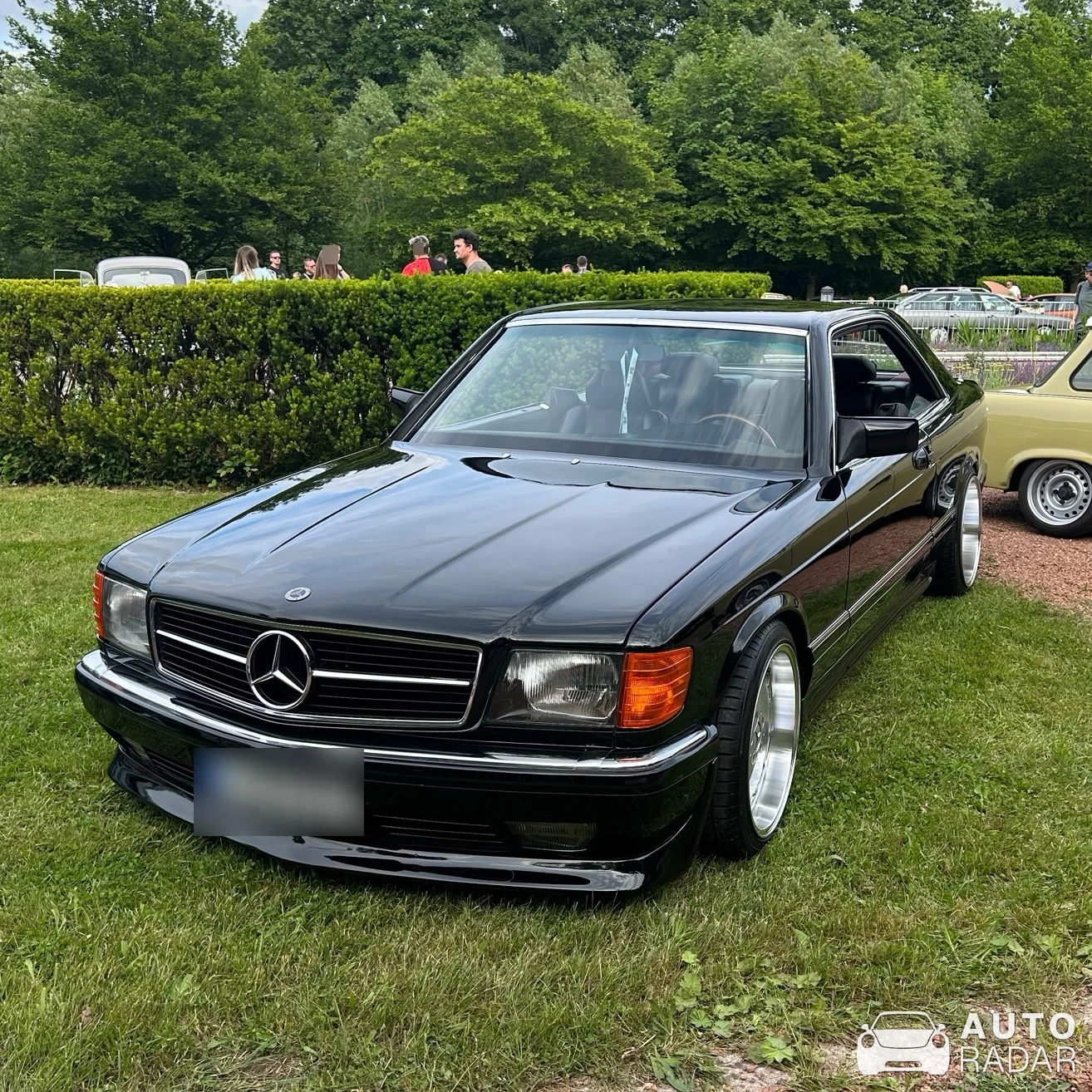 Mercedes-Benz 560 SEC spotted in Lichtenstein/Sachsen