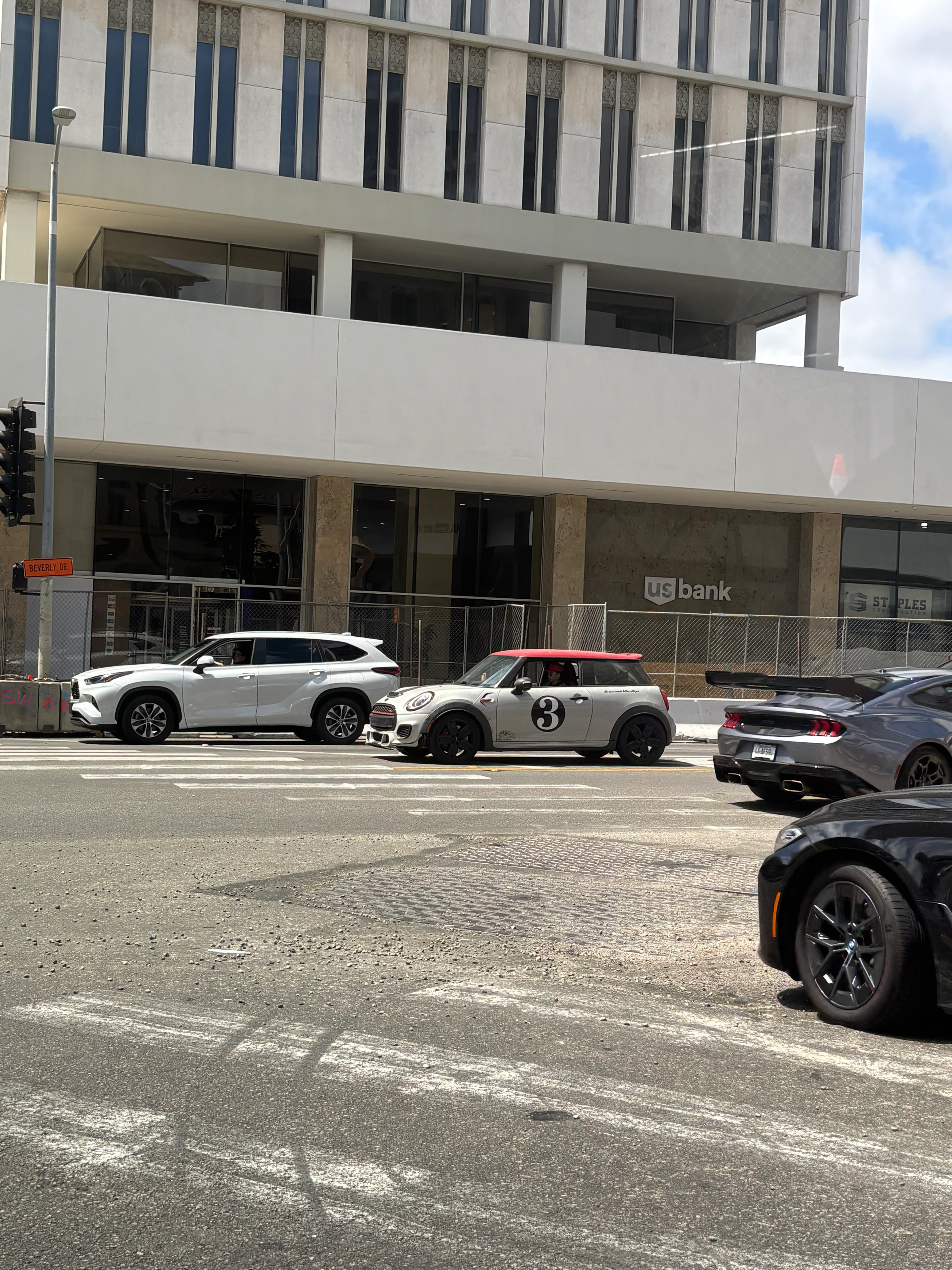 Mini F56 Cooper S John Cooper Works GP spotted in Beverly Hills