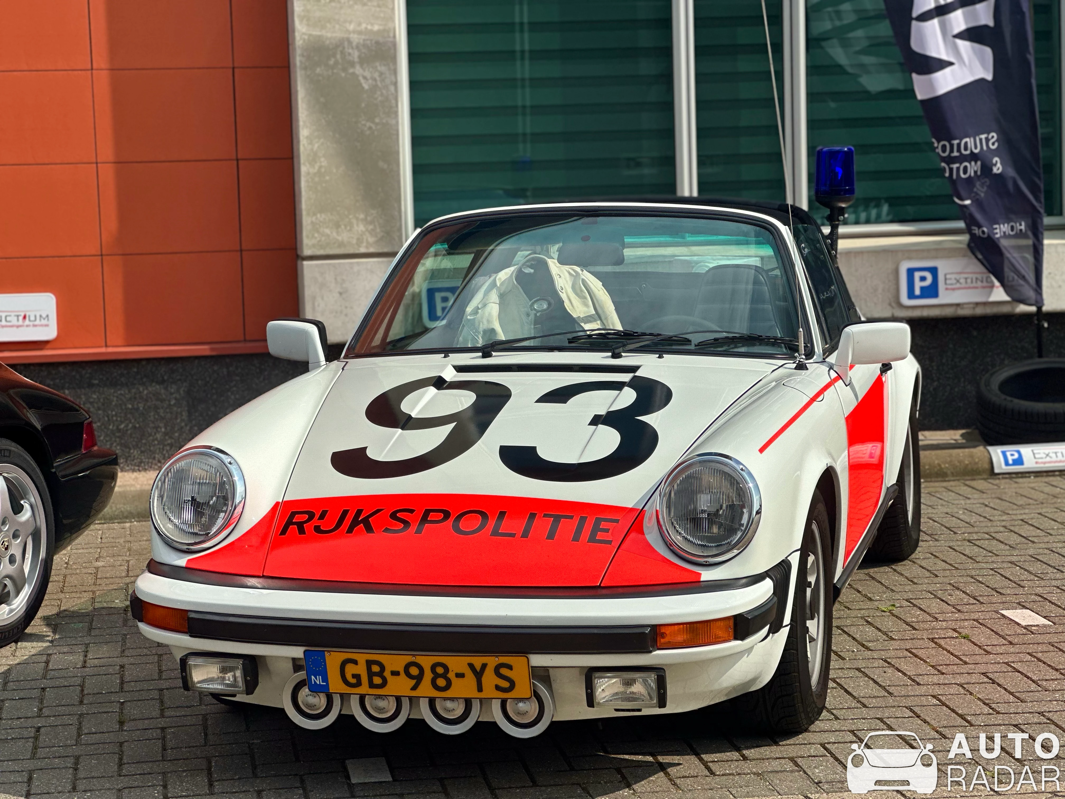 Porsche 964 Targa Rijkspolitie spotted in Ridderkerk