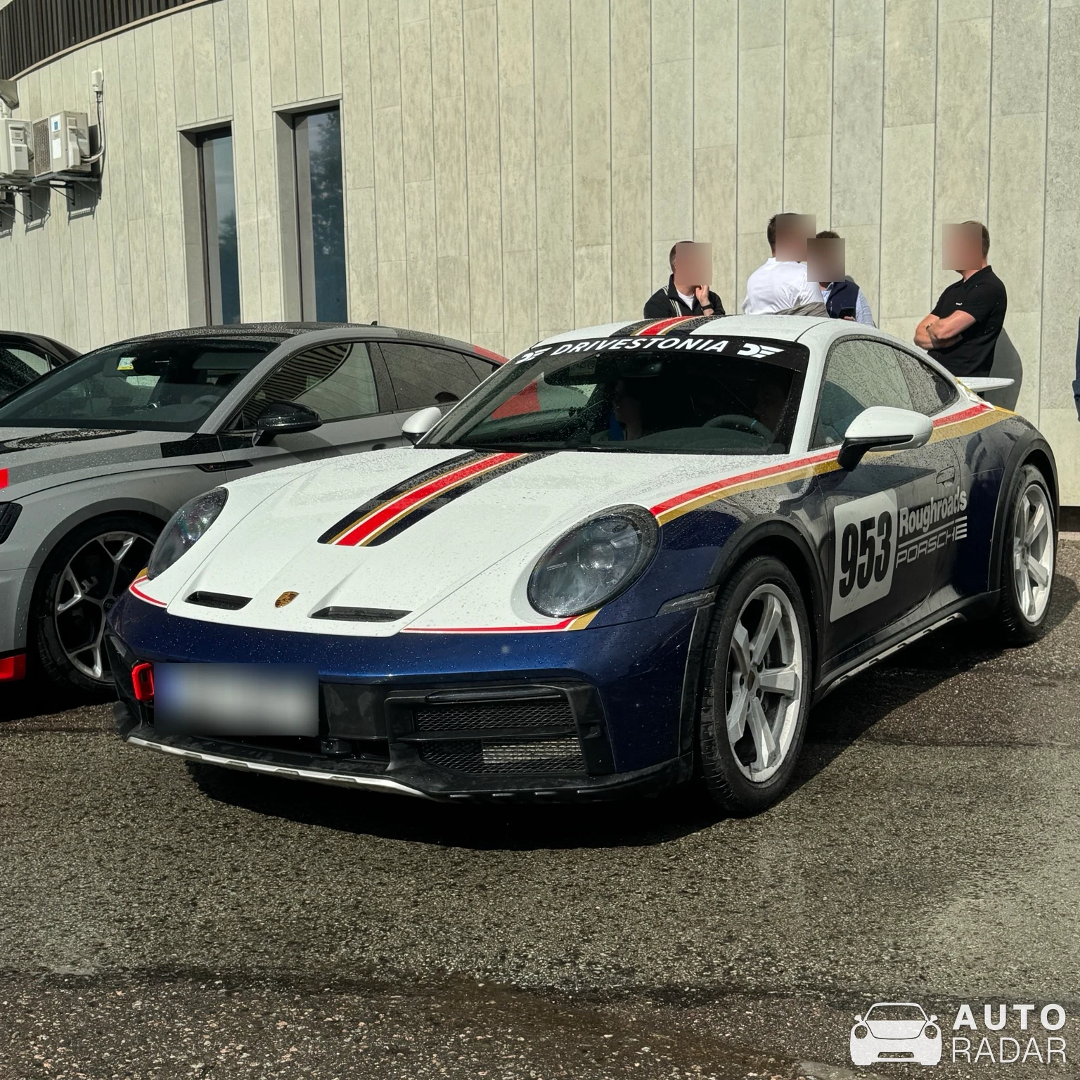 Porsche 992 Dakar spotted in Tallinn