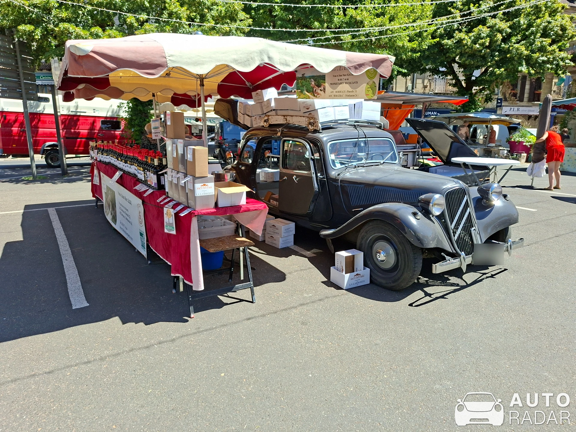 Citroën Traction Avant spotted in Le Bugue