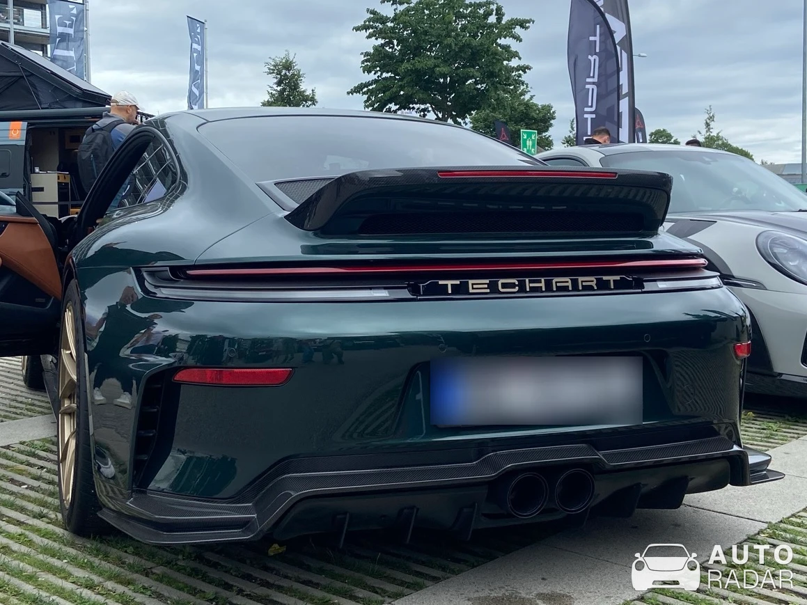 Porsche TechArt 992 GT3 MkI spotted in München